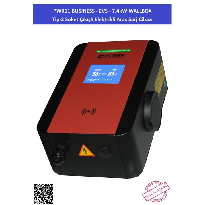 PWR11 BUSINESS-EVS-7.4 kW Wallbox