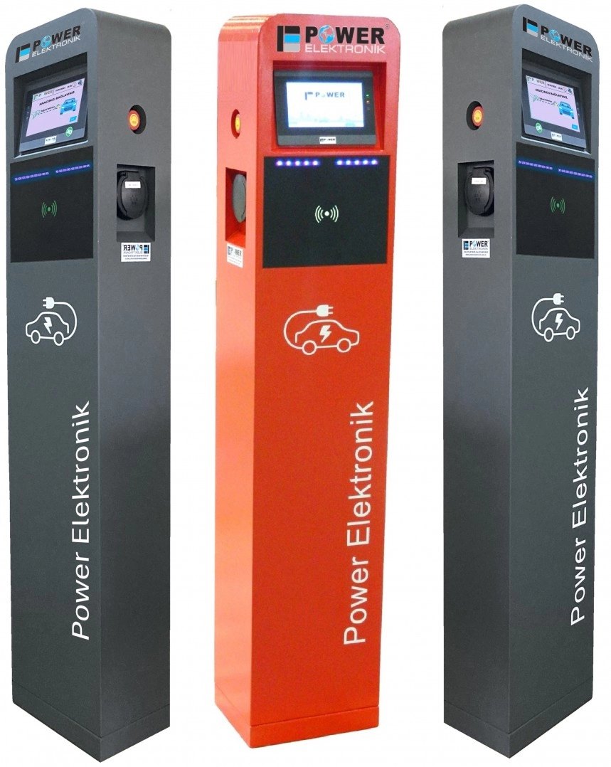 PWR33 Commercial DUO -EVS-2x22 kW EV Chargers