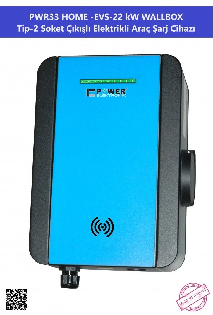 PWR33 Home -EVS-22 kW Wallbox